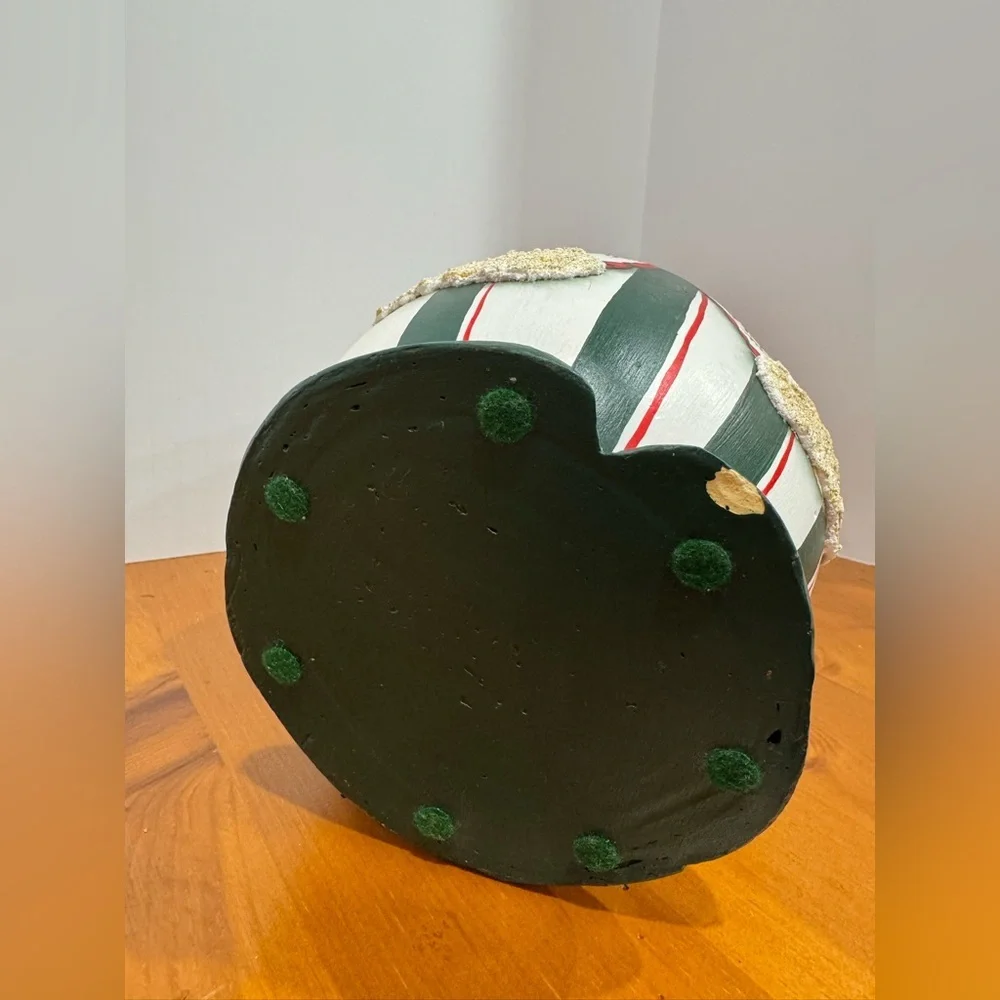 Handmade Santa gourd decoration hand painted